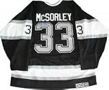 Marty McSorley Autographed/Hand Signed Replica Jersey (Los Angeles Kings)