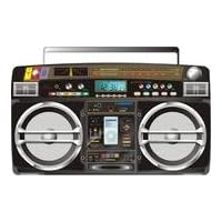 Old School Style High Performance Portable Music System with Ipod Slot