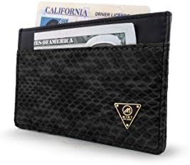 Mint Burmese Cobra Skin Ultra Slim Wallet