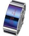 Diesel Digital Stainless Steel Blue Mens Watch - DZ7109