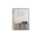 Mesh MemoStation-DryErase-Sm-Silver