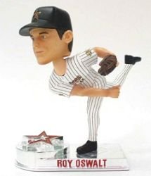 Houston Astros Roy Oswalt Platinum Bobblehead
