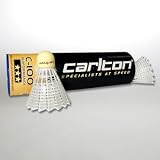 CARLTON CLUB Nylon Shuttlecocks (ONE DOZEN=2 TUBES OF SIX)