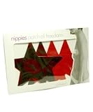 Bristols 6 Lingerie Nippies Patch of Freedom Hot Lips Star