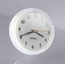 Interdesign 61600 SuctionWorks Waterproof Clock