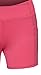 Women's Fitted Elastic Waist Active Compression Workout Gym Shorts with Pockets