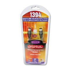 BLKF3N40003ICE - IEEE 1394 Firewire 6-Pin to 6-Pin Compatible 3 foot cable