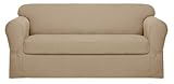 IMAGE OF Maytex Stretch Twill Slipcover Sofa, Taupe