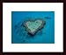 Australian Islet by Johnson 15.75X11.83 Framed with Black Wood Frame