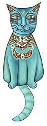 Egyptian Cat Clock
