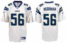 Reebok San Diego Chargers Shawne Merriman Replica White Jersey Extra Large