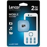 Lexar micro SD 2 GB Class 2 Flash Memory Card LSDMI2GBASBNA