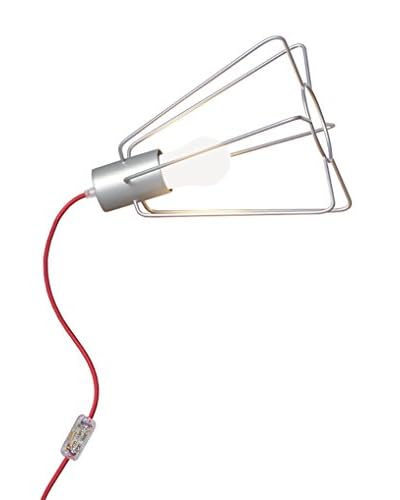 Gibas Lampada Da Tavolo Miki Grigio Metallizzato