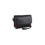 Derek Alexander Leather Alternatives EastWest Flap Organizer - Black and Brandy