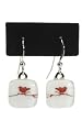 Earrings: Bird