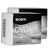 Sony DVC60PRL Mini DV Tape 60min Premium Data Cartridge 10 Packs