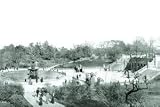 12 X 18 Stretched Canvas Poster Central Park: Bethesda Terrace c.1902