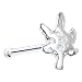 Sterling Silver Snowflake Nose Bone