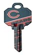Chicago Bears SC1 Schlage House Key