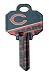Chicago Bears SC1 Schlage House Key