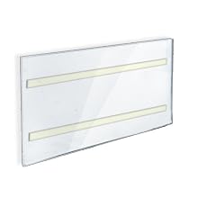 Azar 122022 11-Inch W by 8-1/2-Inch H Wall U-Frame with Adhesive Tape, 10-Piece Set
