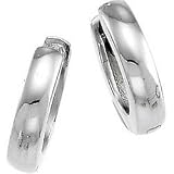 14K White Gold For Hinged Earring