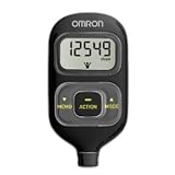 Omron HJ-203BL FITNESS DIAGNOSTICS Pocket Pedometer with Activity Tracker - Black