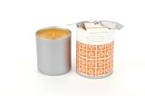 Paddywax Adara 9-Ounce Poured Glass Candle, Pesimmon & Ginger