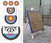 Archery Super Straw Target and Stand with faces