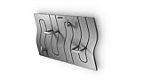 Gear Board Tread Wall Mount Video Game Accessories Storage