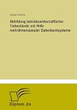 Abbildung betriebswirtschaftlicher Tatbestände mit Hilfe mehrdimensionaler Datenbanksysteme (German Edition)