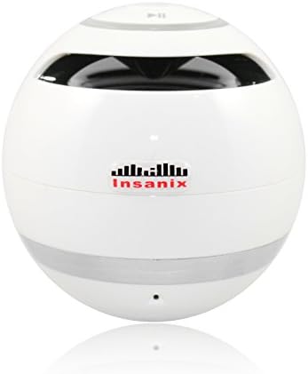Insanix Orb 2.0 Bluetooth Wireless Speaker with Built in Speakerphone, Ultra-portable, Rechargeable, and Powerful Sound