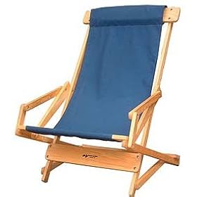 Blue Ridge Sling Recliner, Navy by Blue Ridge