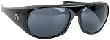 Spy Hourglass Sunglasses Black Grey Lens by