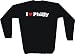 I Heart (Love) Philly Men's Sweat Shirt Large-White