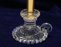Glass Chamberstick - Chime 1/2 Camdles