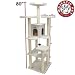 Majestic 80 Inch Bungalow Cat Furniture Tree