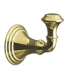 KOHLER K-10555-PB Devonshire Robe Hook, Vibrant Polished Brass