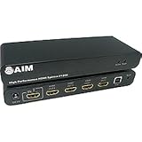 エイム電子 1入力4出力 HDMIスプリッターAIM AVS-P1400JCの画像