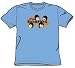 

Beatles Cartoon Circles t-shirt blue tee