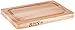 John Boos Block 209 Chop-N-Slice Maple Wood Edge Grain Reversible Cutting Board with Deep Juice Groove, 8 Inches x 12 Inches x 1 Inches