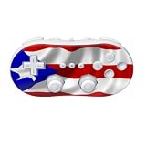 Puerto Rico Design Nintendo Wii Classic Controller Protector Skin Decal Sticker