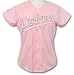 Los Angeles Dodgers Woman's Pink Replica Jersey, Size= X-Large