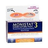 Monistat-3 Combination Pack with 3 Ready-To-Fill Applicators - 3 pack