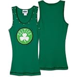 Celtics Majestic Threads NBA Crystal Logo Tank - Women's