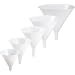 Dynalon 212195-0001 Polypropylene/HDPE Lab and Utility Funnel Assortment