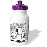 Londons Times Funny Medicine Cartoons - Pianist Envy - Water Bottles