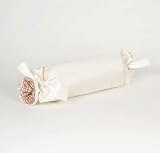 Madison Cream Velvet Roll Pillow