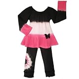 Child Girl 7/8 Back to School Tie Dye Tunic Legging Set