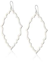 Dogeared "Always Beautiful" - Sterling Silver Dipped Moroccan Earrings